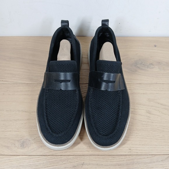 Cole Haan Loafers Mens 13 Slip On Shoes Blue Mesh Modern Casual Sneakers - Picture 6 of 9